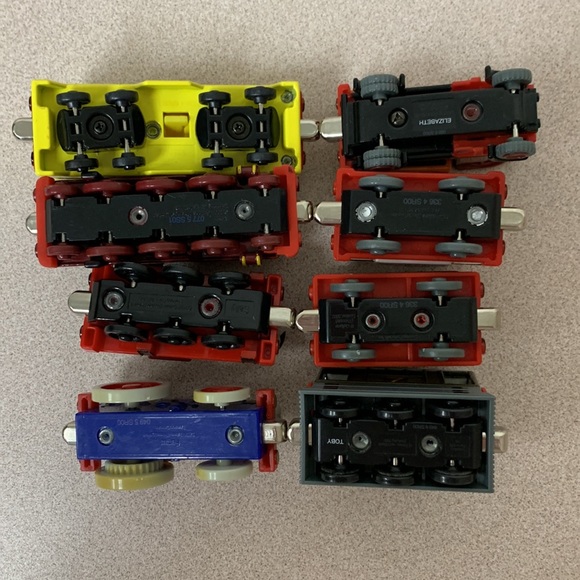 Thomas and Friends Diecast Magnetic Take Along train lot of 8 SALTY TOBY ARTHUR - Picture 7 of 11